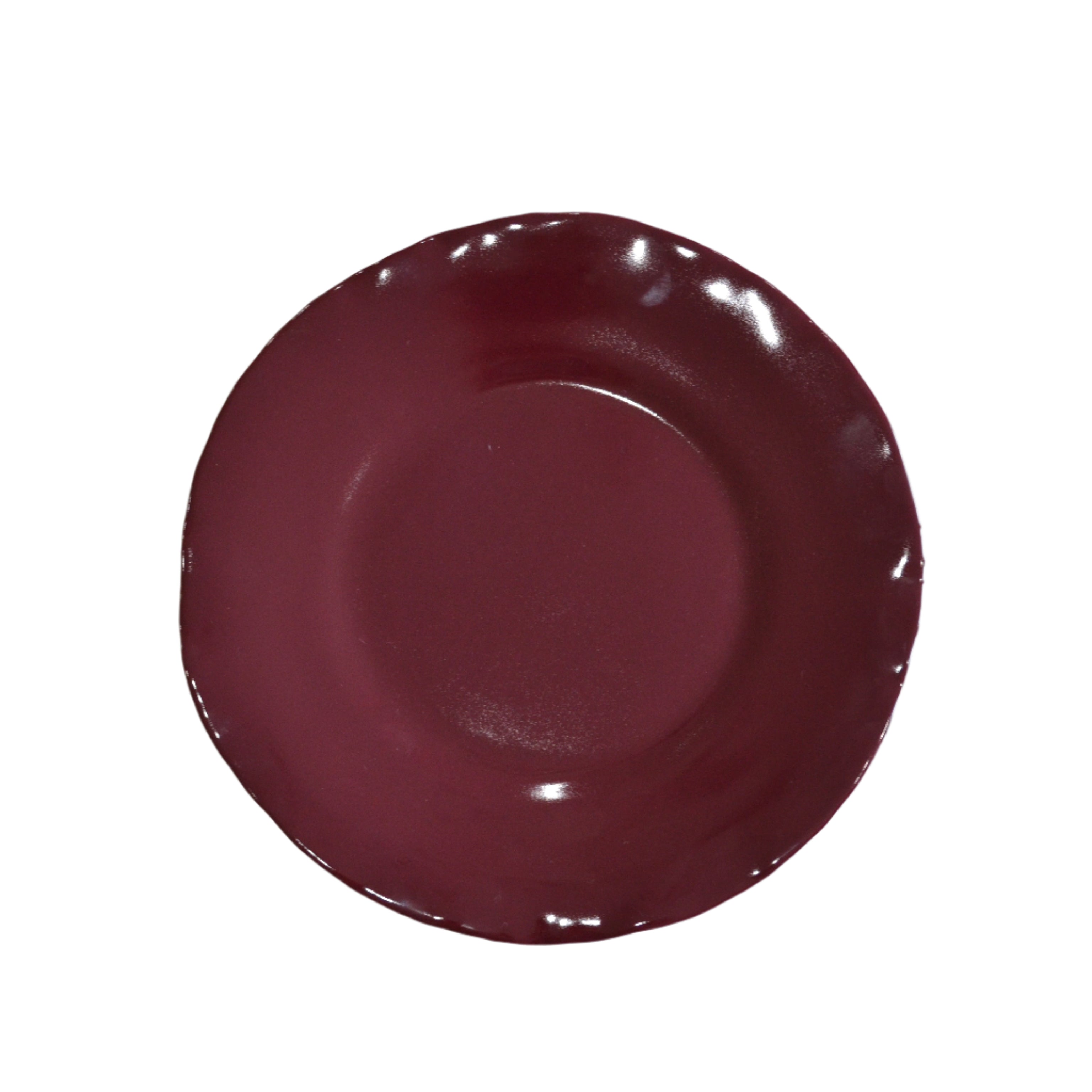 Burgundy Dinner Plate
