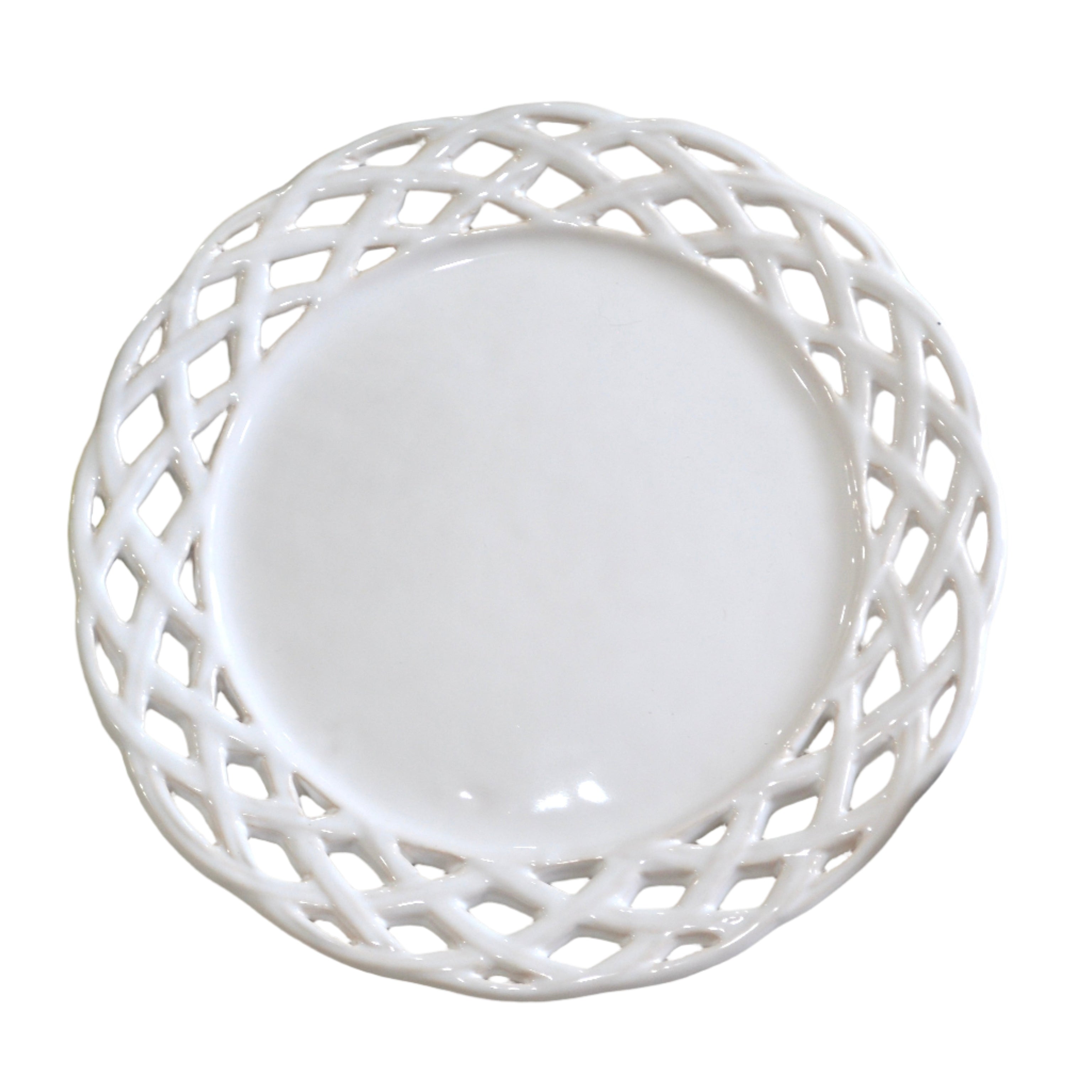 White Dinner Plate