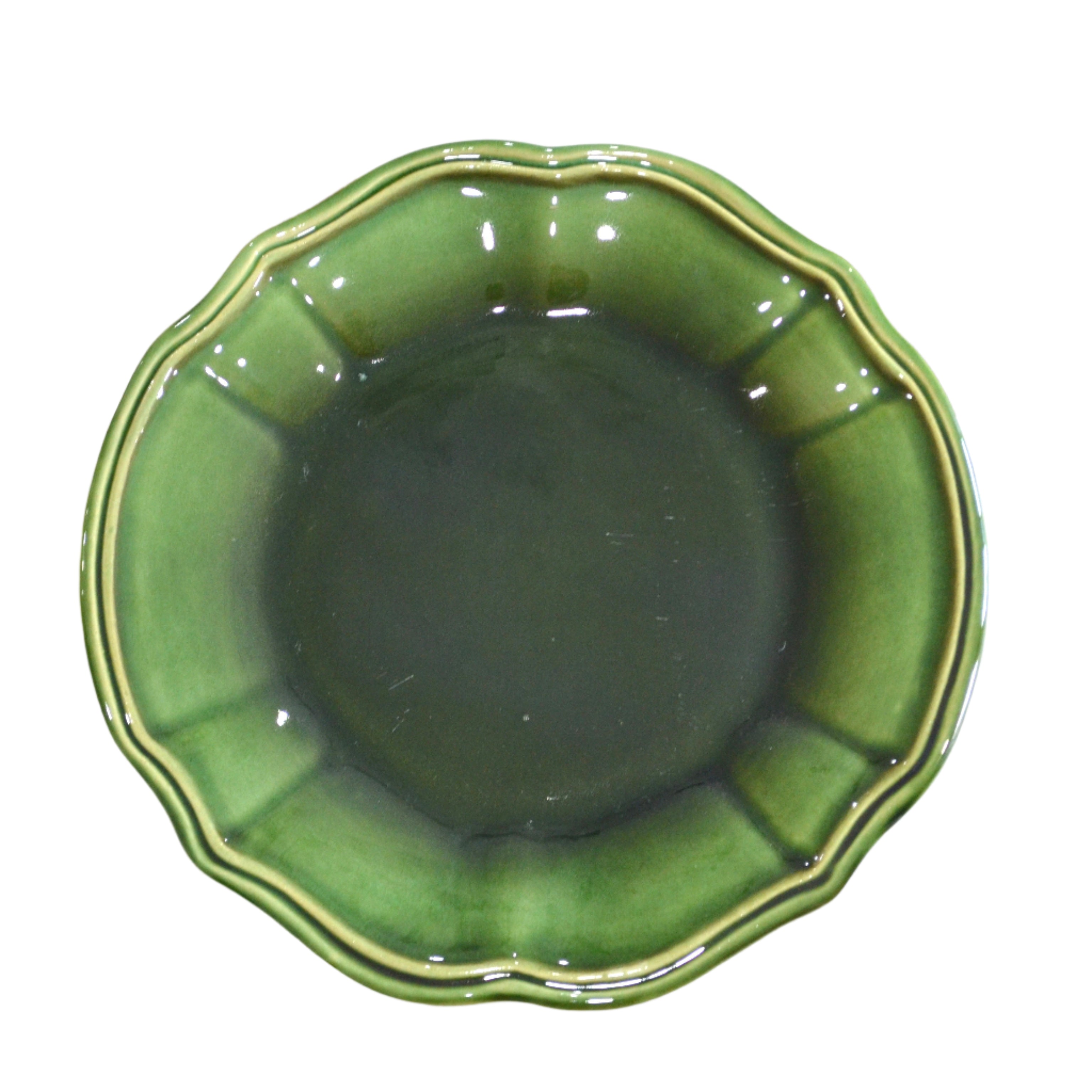Green Dinner Plate